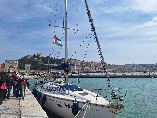 Ancona – Dal porto spedizione marchigiana della Flottilla in solidarietà con Gaza